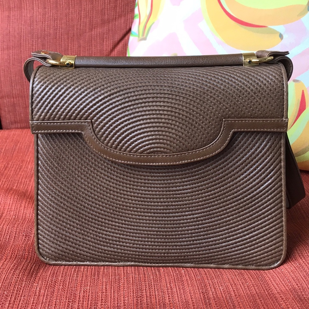 VINTAGE Like New- Mark Cross Italian Leather Bag